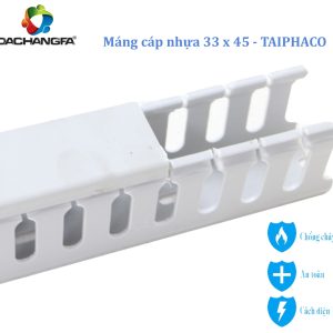 Máng nhựa 33 x 45 - TAIPHACO - Kiểu TAIWAN - Răng cưa