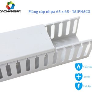Máng nhựa 65 x 65 - TAIPHACO - Kiểu TAIWAN - Răng cưa