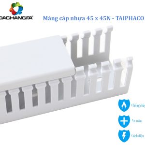 Máng nhựa 45 x 45N - TAIPHACO - Kiểu KOREA - Răng lược