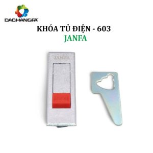 Khóa Tủ Điện Bấm Nút Đỏ 603 - JANFA