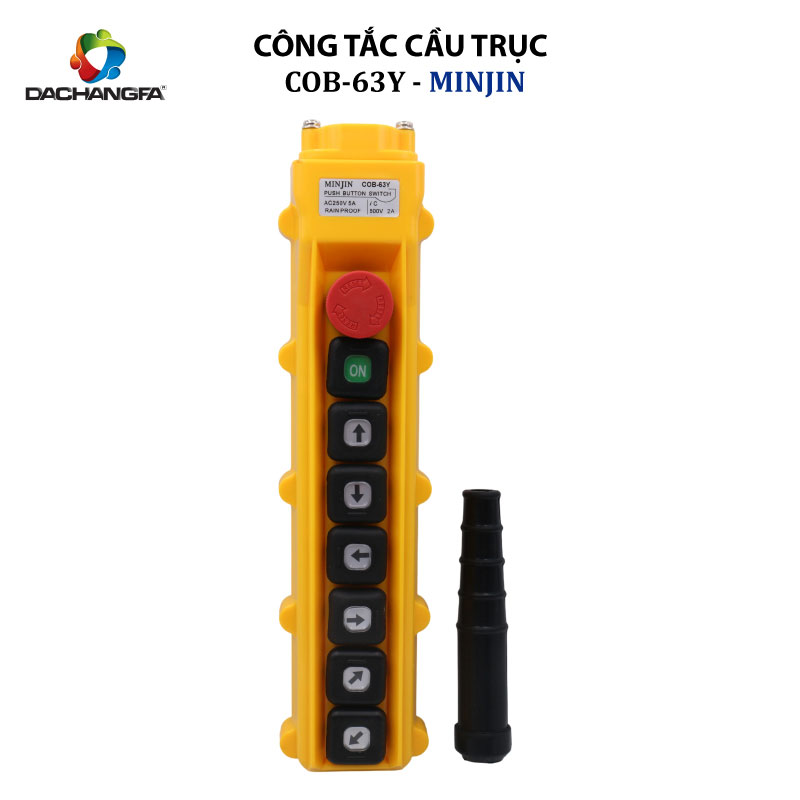 Công Tắc Cầu Trục - Palang COB-63Y - Tiếp Điểm Đồng - MINJIN