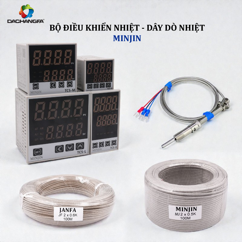 Bảng giá BỘ ĐIỀU KHIỂN NHIỆT ĐỘ – DÂY DÒ NHIỆT MINJIN