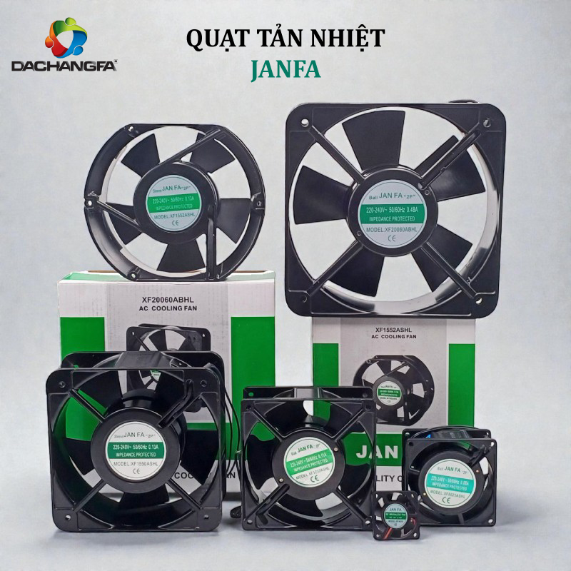 Bảng giá QUẠT TẢN NHIỆT VÀ PHỤ KIỆN JANFA – 01.01.26
