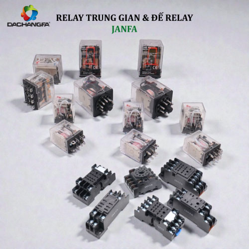 Bảng giá RELAY TRUNG GIAN – RELAY KIẾNG & ĐẾ RELAY – JANFA – 03.03.26