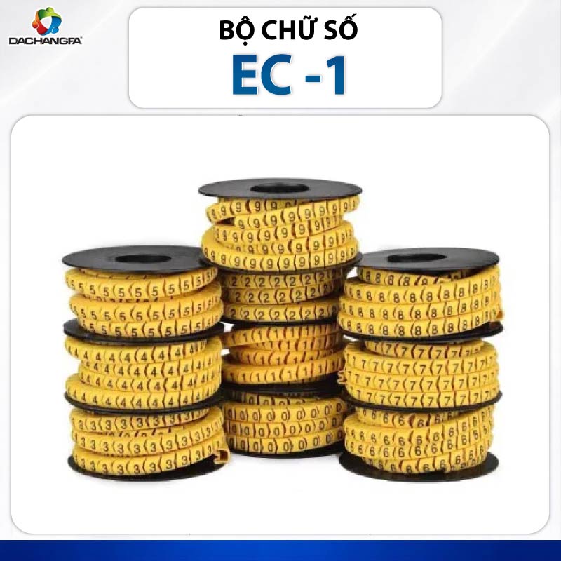 Bộ Chữ Số EC-1 / Số 0 - 9