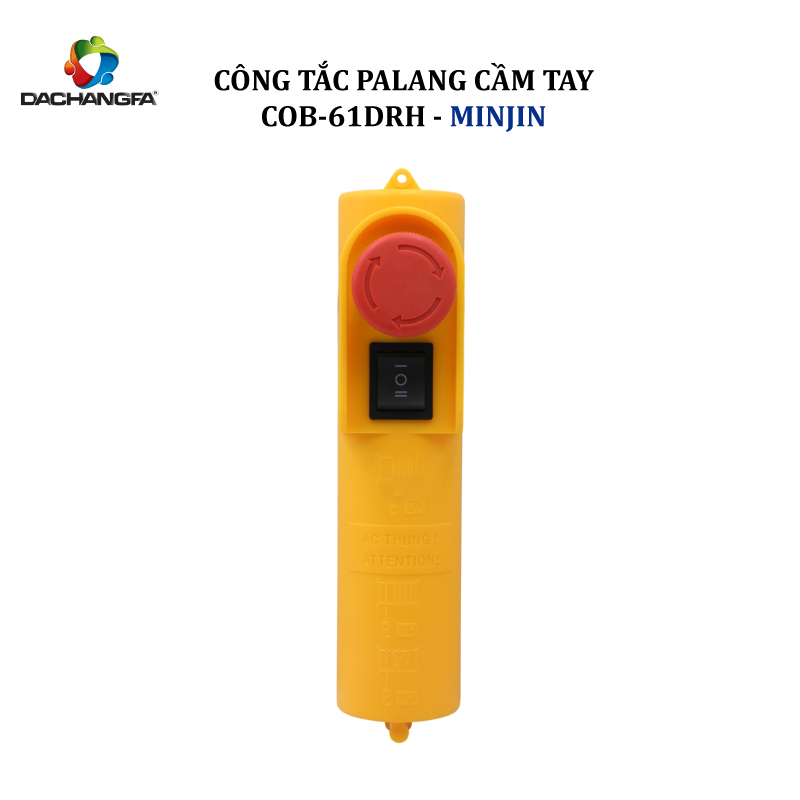 Công Tắc Palang Cầm Tay - Công Tắc Cầu Trục - COB - 61DRH - MINJIN