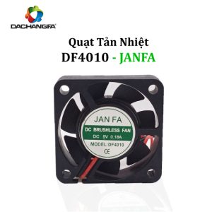 Quạt tản nhiệt - Quạt Hút Nhựa 0,4 Tấc DF4010 - JANFA