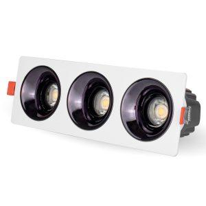 Đèn Led Âm Trần Rọi Turquoise Kingled DA-GL-3*12SS-V247-V/TT/T