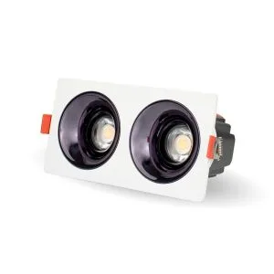 Đèn Led Âm Trần Rọi Turquoise Kingled DA-GL-2*12SS-V168-V/TT/T