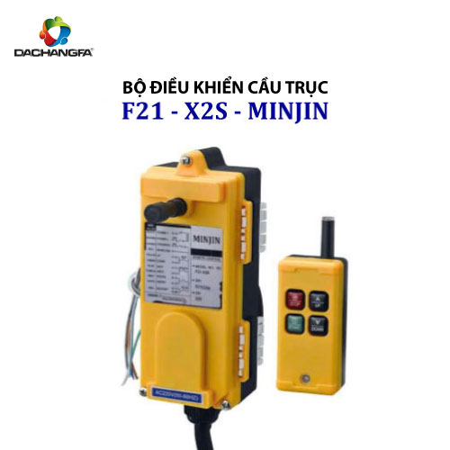 Bộ Điều Khiển Cầu Trục - Palang 4 Nút F21-X2S - MINJIN