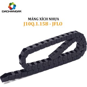 Máng Xích Nhựa - Nắp Cố Định Hở - J10Q.1.15B
