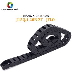 Máng Xích Nhựa - Nắp Cố Định Hở - J15Q.1.20B-ZT