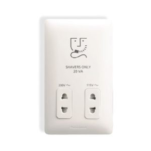 Ổ cắm chuyên dùng cho máy cạo râu Wide Series Panasonic WSBC9120