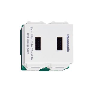 Ổ Cắm USB 2 Cổng Panasonic Wide Seris WEF11821