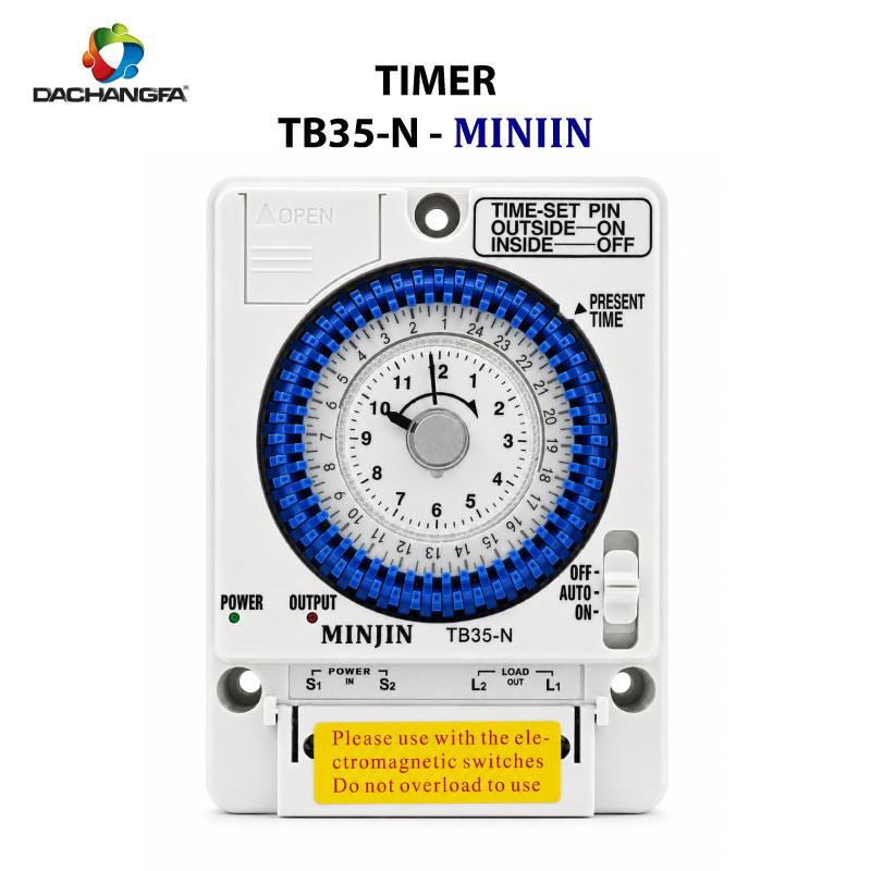 Công Tắc Hẹn Giờ - Timer 24H TB35-N - MINJIN