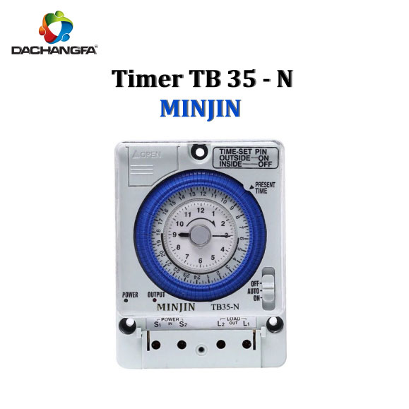 Công Tắc Hẹn Giờ - Timer 24H TB35-N - MINJIN