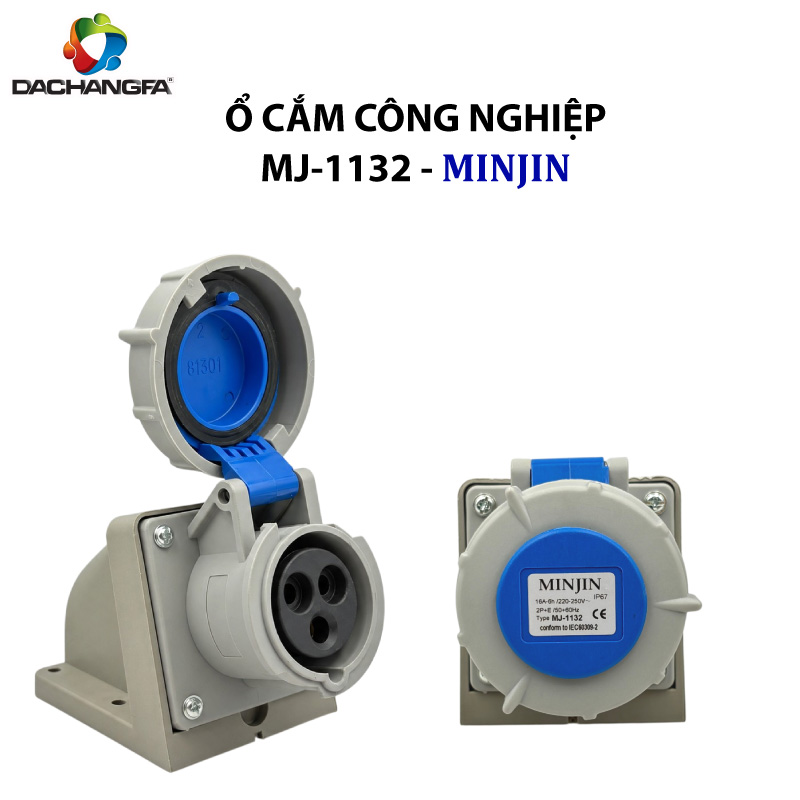 Ổ Nổi - MJ-1132 - 3P-16A-6h ( 2P+E /250V ) - MINJIN
