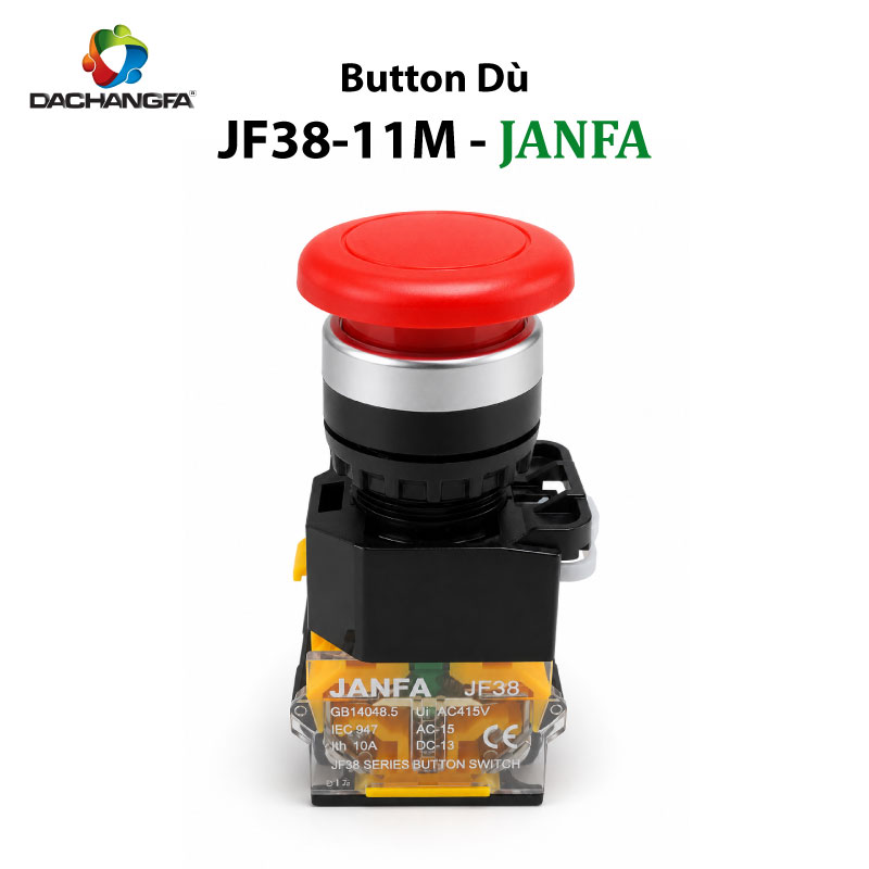 Button Dù JF38-11M - ø22 - JANFA