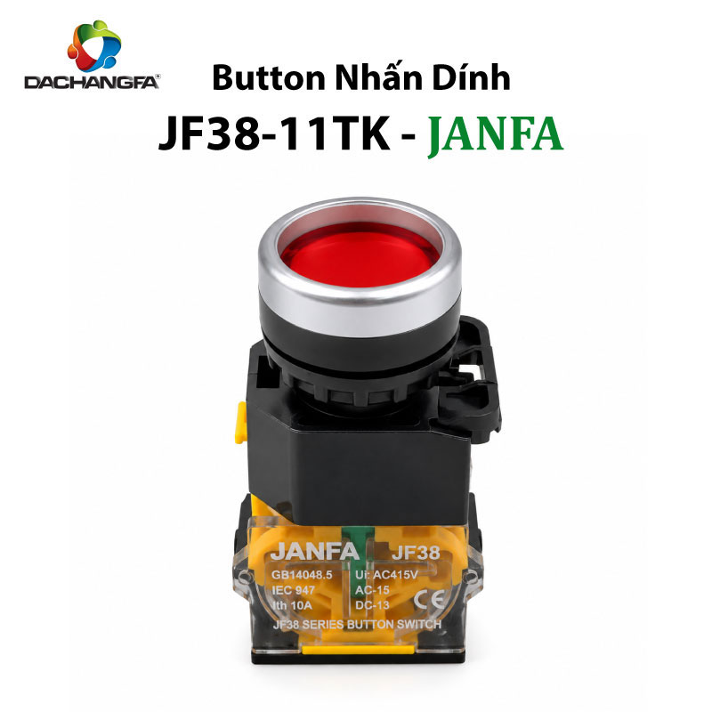 Button Nhấn Dính - JF38-11TK - JANFA