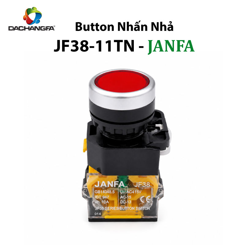 Button Nhấn Nhả JF38-11TN - ø22 - JANFA