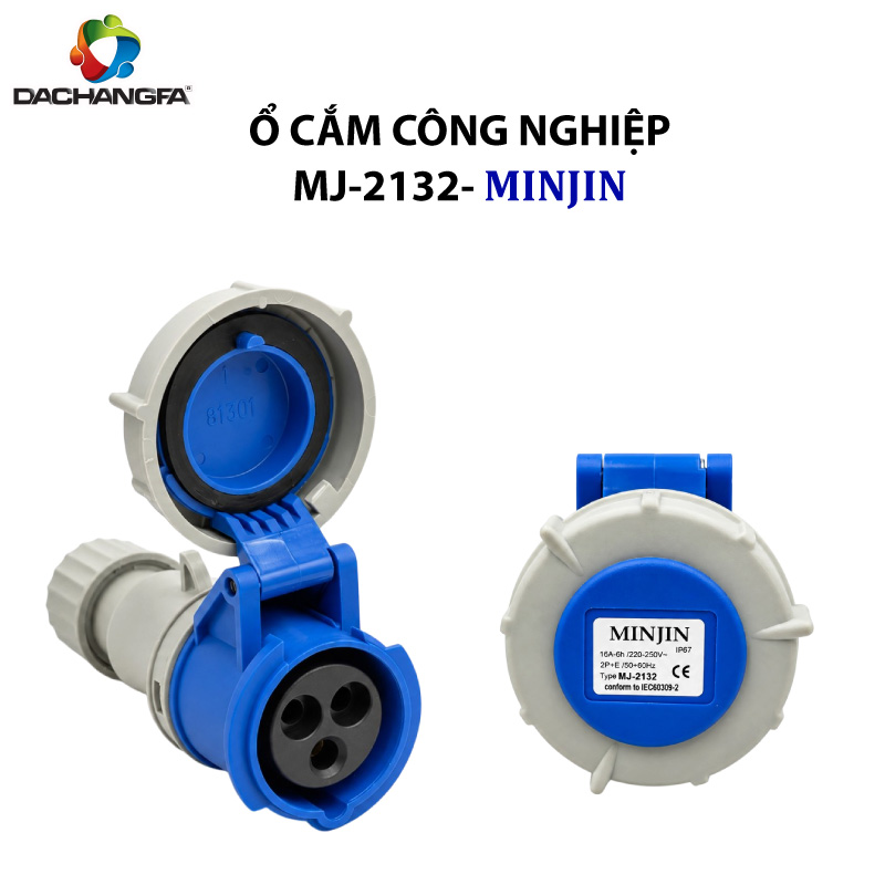 Ổ Di Động - MJ-2132 - 3P-16A-6h ( 2P+E /250V ) - MINJIN