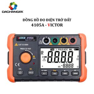 Đồng Hồ Đo Điện Trở Đất 4105A - VICTOR