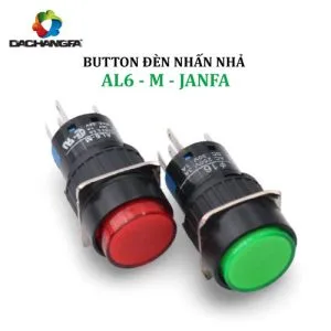 Button Đèn Nhấn Nhả AL6-M - Phi 16 - JANFA