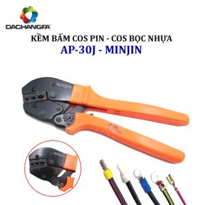 Kềm Bấm Cos Pin - Cos Bọc Nhựa  - AP-30J - MINJIN