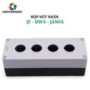 Hộp Nút Nhấn - Hộp Box 4 Lỗ - JF-BW4 - JANFA