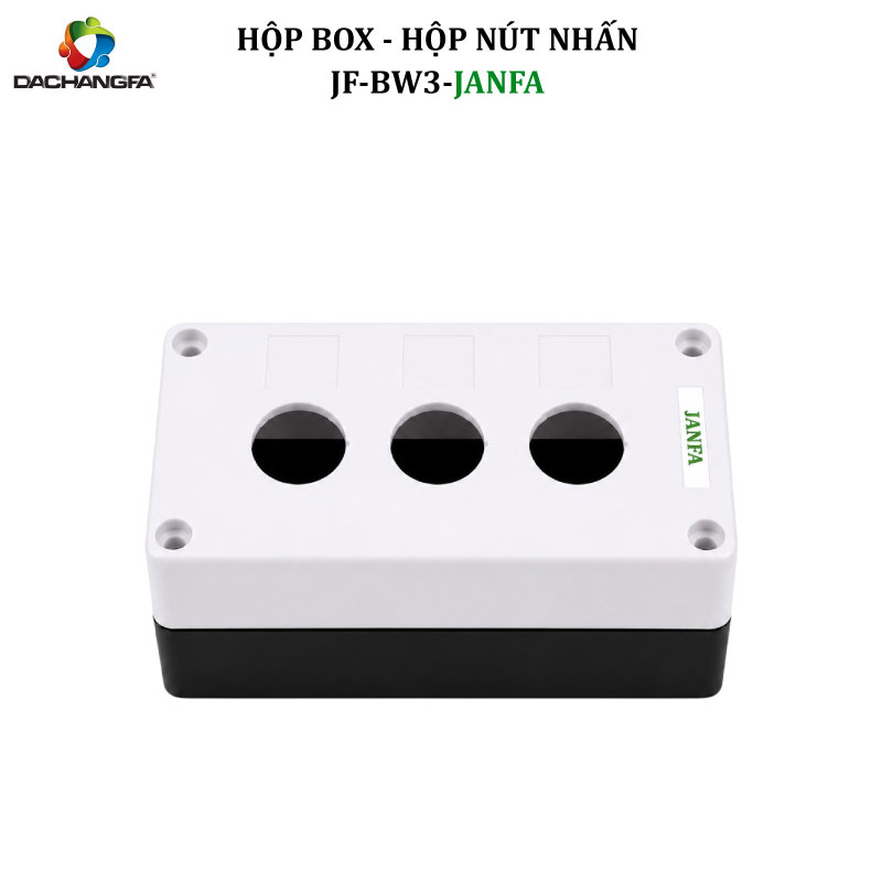 Hộp Nút Nhấn - Hộp Box 3 Lỗ JF-BW3-JF-BY3 - JANFA