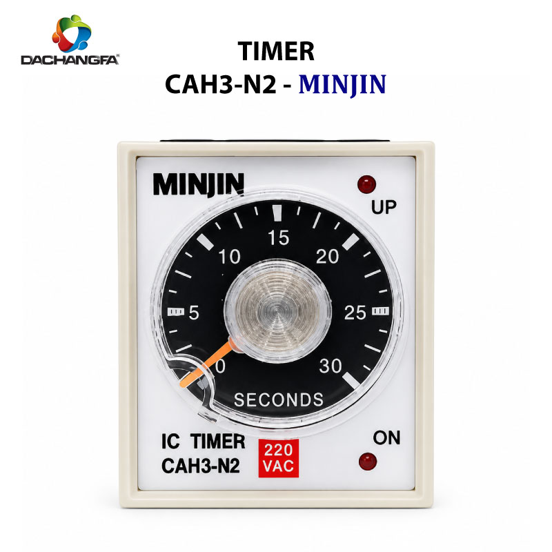 Công Tắc Hẹn Giờ - Timer Đơn CAH3-N2 - MINJIN