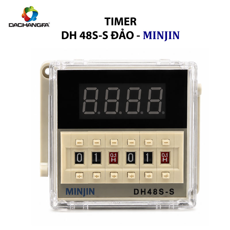 Công Tắc Hẹn Giờ - Timer DH 48S-S Đảo - MINJIN