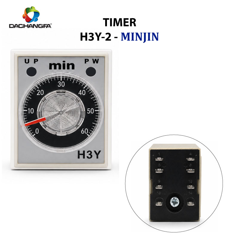 Công Tắc Hẹn Giờ - Timer Đơn H3Y-2 - MINJIN