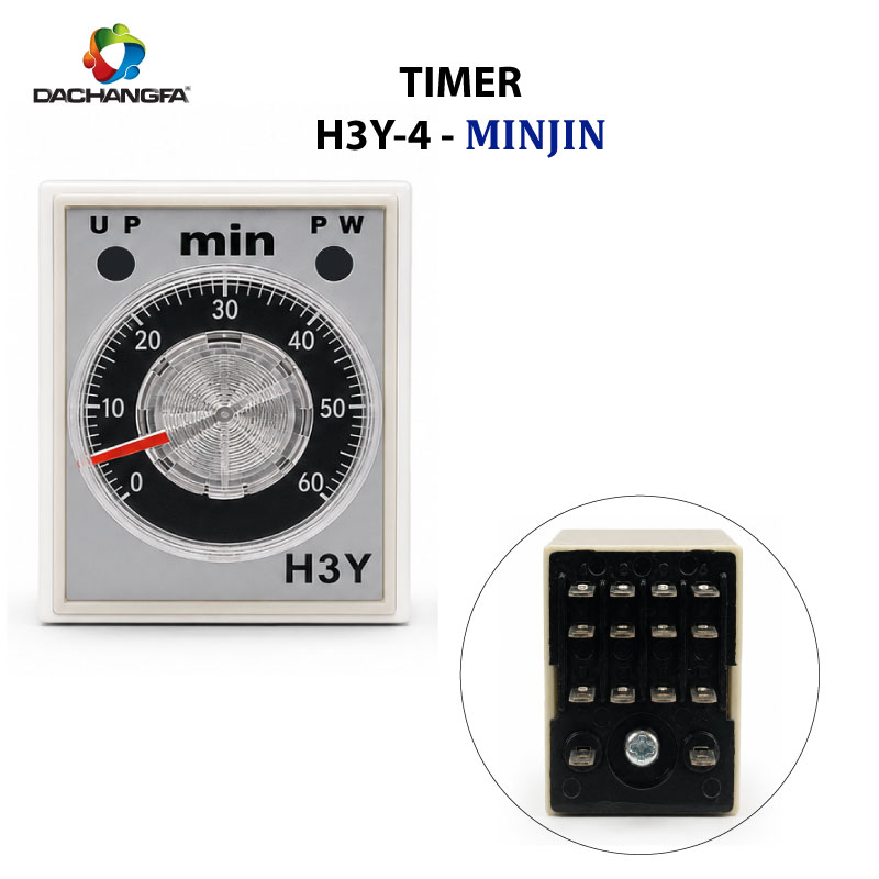 Công Tắc Hẹn Giờ - Timer Đơn H3Y-4 - MINJIN