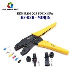 Kềm Bấm Cos Bọc Nhựa - HS-03B - MINJIN