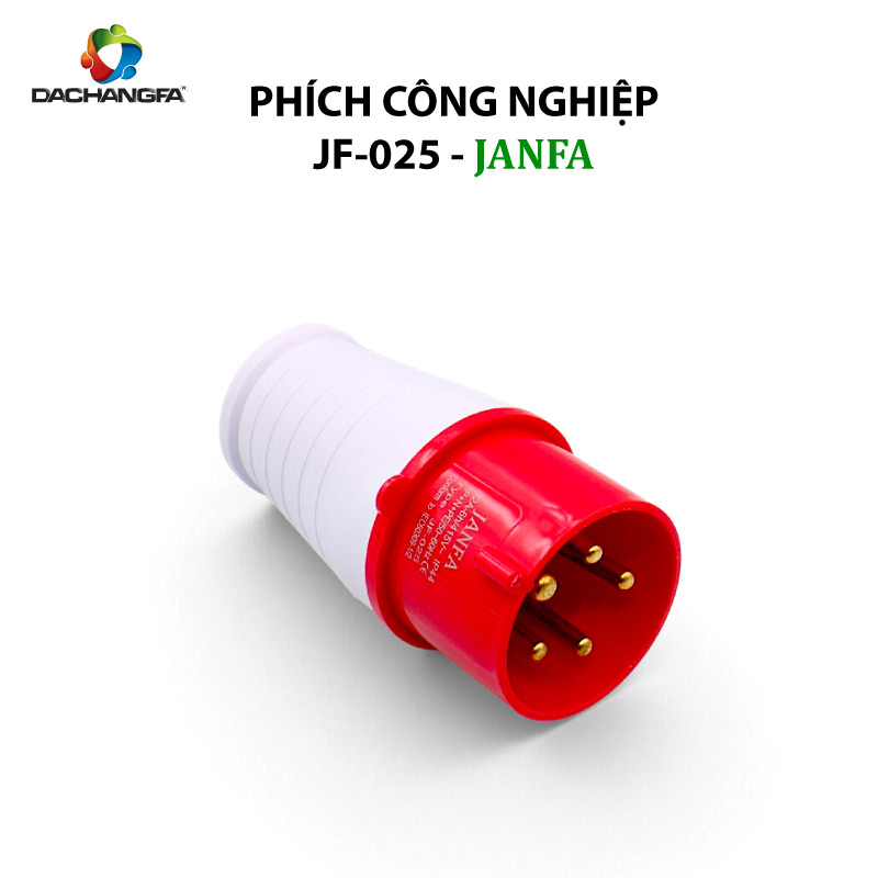 Phích Cắm Công Nghiệp - JF-025 - 5P-32A-6h ( 3P+N+E /415V ) - JANFA