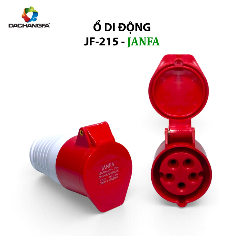Ổ Di Động - JF-215 - 5P-16A-6h ( 3P+N+E /415V ) - JANFA