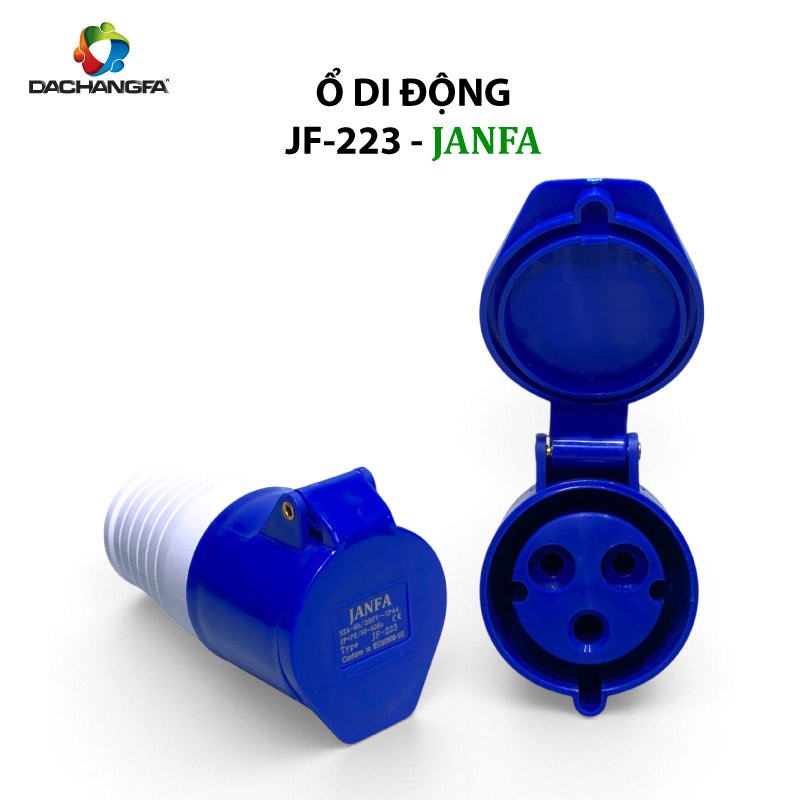 Ổ Di Động - JF-223 - 3P-32A-6h ( 2P+E /250V ) - JANFA
