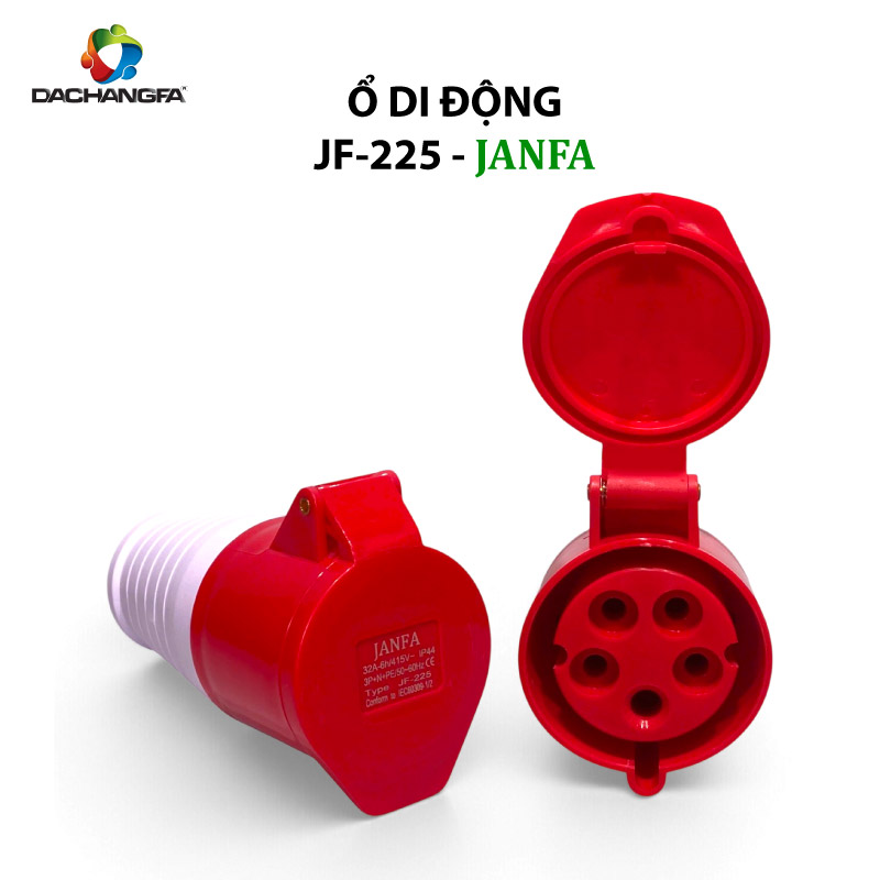 Ổ Di Động - JF-225 - 5P-32A-6h (3P+N+E /415V ) - JANFA