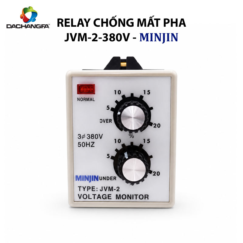 Relay Chống Mất Pha - JVM-2-380V - MINJIN