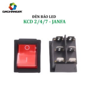 Công Tắc Bập Bênh - KCD2/4/7 - 6Pin - JANFA