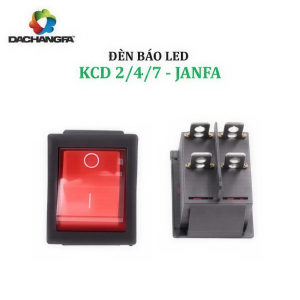 Công Tắc Bập Bênh - KCD2/4/7 - 4Pin - JANFA