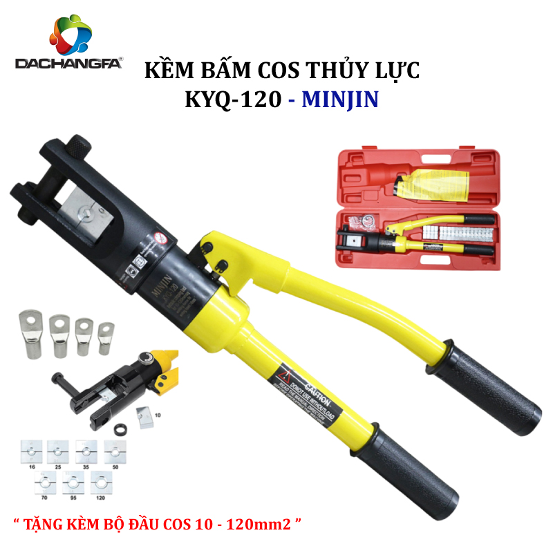 Kềm Bấm Cos Thủy Lực - KYQ-120 - MINJIN