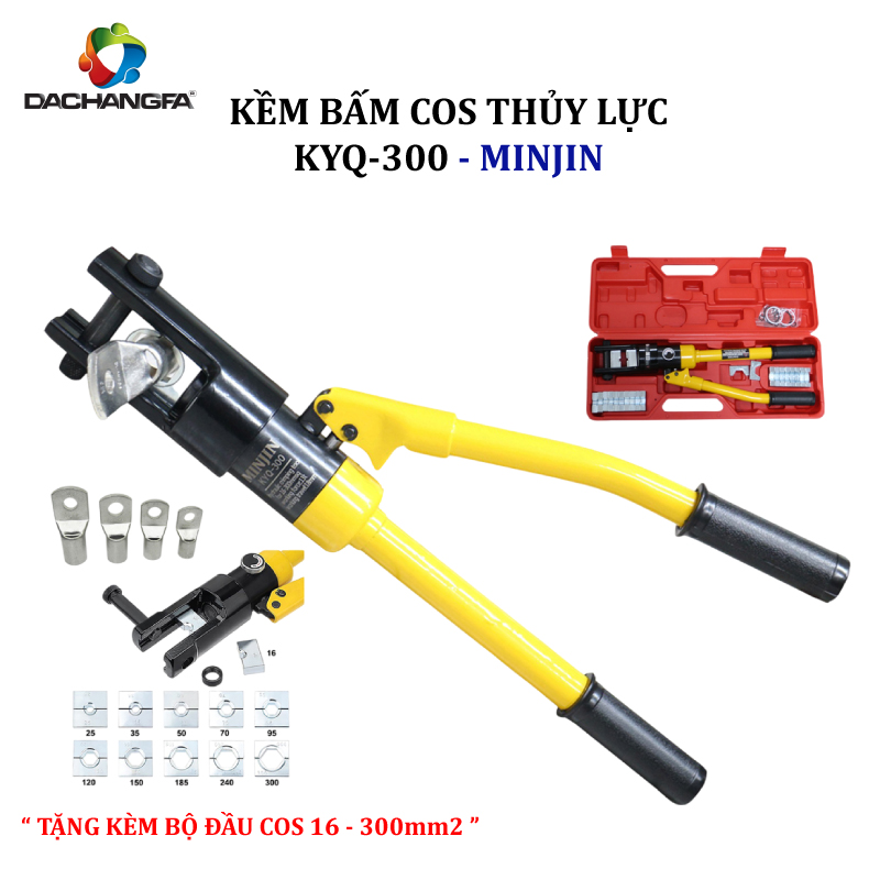 Kềm Bấm Cos Thủy Lực - KYQ-300 - MINJIN