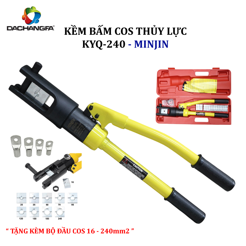 Kềm Bấm Cos Thủy Lực - KYQ-240 - MINJIN