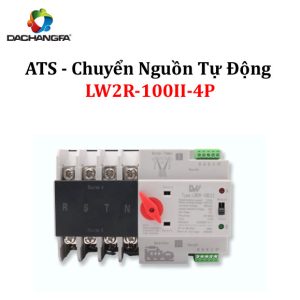 ATS - Chuyển nguồn tự động 4P - Điện lưới - LW2R-100II-4P