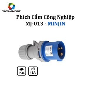Phích Cắm Công Nghiệp - MJ-013 3P-16A-6h ( 2P+E /250V ) - MINJIN