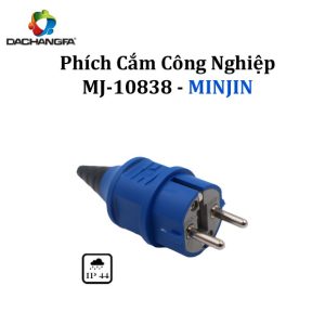Phích Cắm Công Nghiệp - MJ-10838 - 2P-16A-6h (2P+E /250V ) - MINJIN