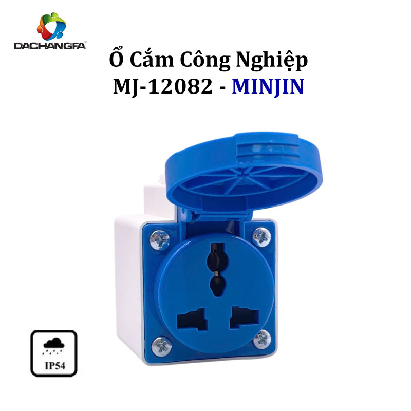 Ổ Cắm Công Nghiệp - MJ-12082 - 2P-10A ( 2P+E /250V - IP54 ) - MINJIN