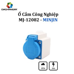 Ổ Cắm Công Nghiệp - MJ-12082 - 2P-10A ( 2P+E /250V - IP54 ) - MINJIN